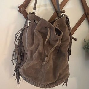 AllSaints Suede Shoulder bag